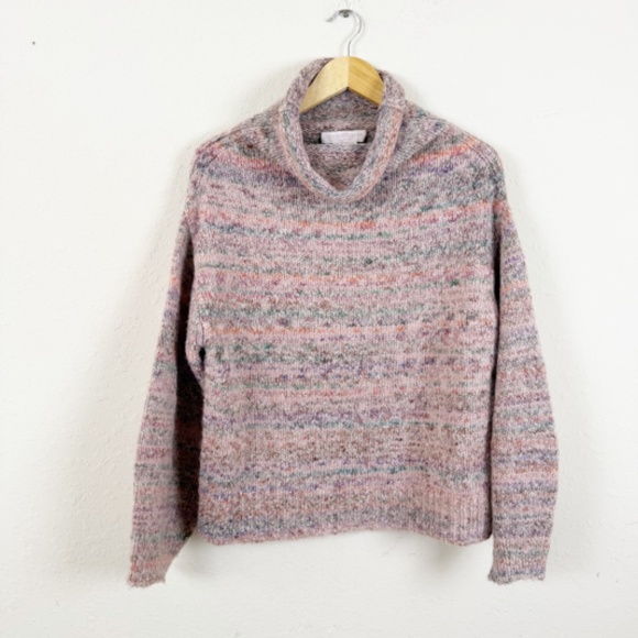 Gal Meets Glam Cowl Neck Wool Blend Sweater Size Small - Picture 1 of 5